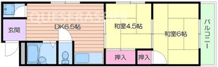 第二松栄ハイツの物件間取画像